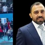 Bakan Yardımcısı oğlunun yenilmesine sinirlendi sahaya atladı