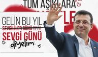 Ekrem İmamoğlu'ndan Sevgililer Günü mesajı