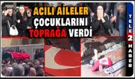 Öğretmen ve öğrencilerin cenazesinde gözyaşları sel oldu