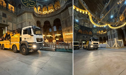 Ayasofya'ya kamyon soktular iddiasına Vakıflar Genel Müdürlüğü'nden açıklama