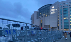 Çağlayan'da 'Saran' önlemi! Demir bariyer, çevik kuvvet TOMA