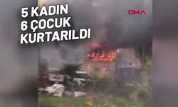 Mahalleli IŞİD'in hücre evini ateşe verdi iddiası