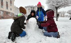 Kar yolları kapattı! 25 ilde okullar tatil
