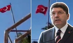 Bakan Tunç açıkladı! Bayrak provokasyonuna soruşturma başlatıldı...