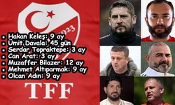 Çok tanıdık isimler! Teknik direktörlere 'Bahis' cezası yağdı