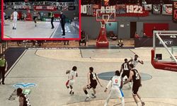 Beşiktaş Gain'in Yunanistan'daki maçında küfürlü pankart