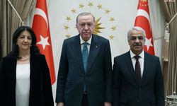 Cumhurbaşkanı Erdoğan, DEM Parti'li Buldan ve Sancar'ı kabul etti