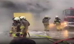 Son Dakika! İkitelli Atatürk Sanayi Sitesi'nde yangın