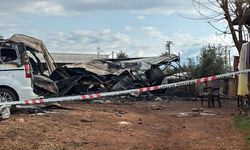 Bayram sabahı facia! Bir anne ve 5 çocuğu yanarak can verdi