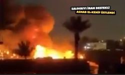 Bağdat'ta saldırı düzenlenen ABD üssünde yangın çıktı