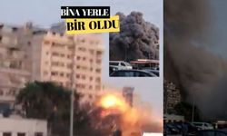 İsrail  Beyrut'ta çok katlı binayı vurdu