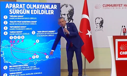 Özgür Özel’den sürülen hakimler haritası