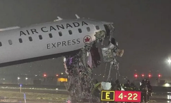 New York'taki havalimanında facia! Uçakla itfaiye aracı çarpıştı