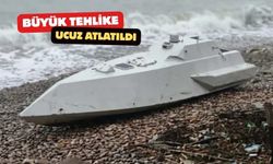 Mühimmat dolu İDA Ordu Ünye sahiline vurdu
