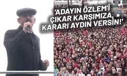 Özgür Özel'den Kuşadası'nda sert sözler: Ne Ömer'i ne Ekrem'i veririz! Gerekirse ölümü göze alırız