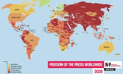 Büyük Utanç! Türkiye basın özgürlüğünde 163'üncü sırada
