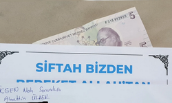 Ülkü Ocakları esnafa siftah diye '5 lira' verdi