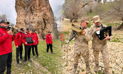Gülistan Doku'nun naaşını arama çalışmalarından ilk görüntüler