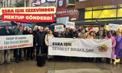 İzmir'de 'Esra Işık serbest bırakılsın' eylemi