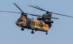 Ankara'da askeri helikopter düştü