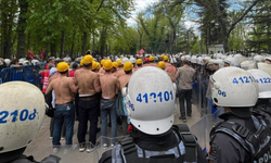 Maden işçilerinin yürüyüşüne polis müdahalesi! 'Hakkımızı almadan dönmeyiz'