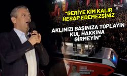 Özgür Özel'den AKP'ye uyarı! "Yarın bunu geçmişe dönük yaparlar"