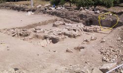 Villa inşaatında Roma mezarı çıktı