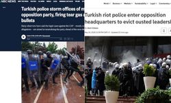 CHP’ye polis baskını dünya basınında "Muhalefete baskının son halkası"
