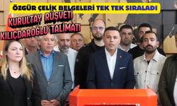 Özgür Çelik’ten “Kurultay Rüşveti” İddiası: Kafenin Açılması Kılıçdaroğlu Talimatıyla Gerçekleşti