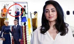 Eşinin uçakta Macron'a tokadının nedeni İranlı aktris iddiası
