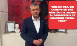 Özgür Özel: Buradan söküp atarlarsa da iktidar yürüyüşümüzü meydanlarda sürdüreceğiz.