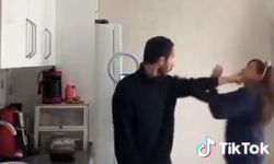 Rezalet! Canlı yayında kadına şiddet!