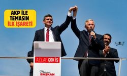 CHP'li başkan Murat kurum ile görüştü Mansur Yavaş pankartları kaldırıldı