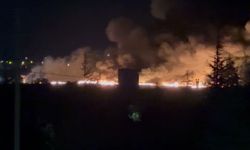 Eskişehir'deki TEI fabrikasında korkutan yangın