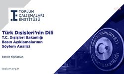 Toplum Çalışmaları Enstitüsü'nden 'Türk Dışişleri'nin Dili' raporu: Söylemsel pusula Avrupa'dan Orta Doğu'ya kaydı