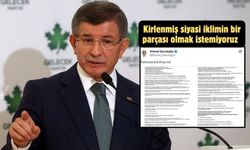 Gelecek Partisi kapatıldı! Ahmet Davutoğlu siyaseti bıraktı