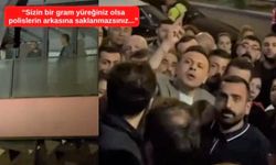 Özgür Çelik polisin arkasına sığınan CHP'lilere tepki gösterdi