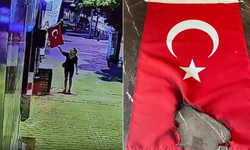 Muğla'da gece yarısı bayrak provokasyonu