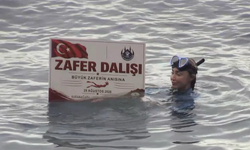 Şahika Ercümen'den 30 Ağustos'ta 'Zafer Dalışı'
