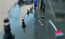Rize şiddetli yağış sonrası sel sularına teslim oldu