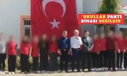 AKP ilçe başkanı okulları denetledi! Eğitimcilerden tepki yağdı