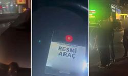 Cumhurbaşkanlığına ait çakarlı araçla kaza yapıp olay yerinden kaçtı