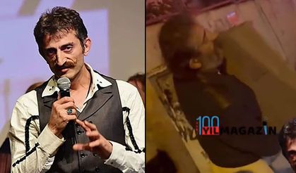 Oyuncu Metin Keçeci çöpten karton alırken görüntülendi