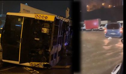 İstanbul'u sağanak vurdu!