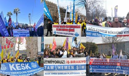 KESK'ten Türkiye genelinde iş bırakma eylemi! İstanbul, Ankara, İzmir, Diyarbakır,Bursa, Hakkari...