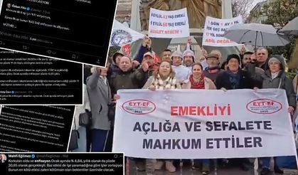 TÜİK'in enflasyon verilerine tepki yağıyor! "Emeklinin zammı ilk aydan gitti"