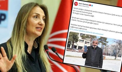 CHP'li Aylin Nazlıaka'dan Rojin Kabaiş’in ailesi için çağrı!
