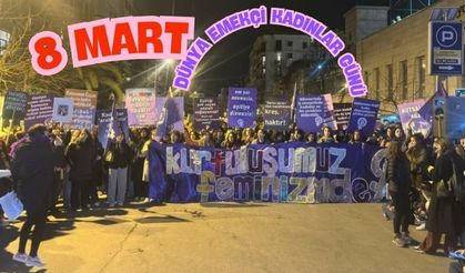 Kadınların gece yürüyüşü: Susmuyoruz, Korkmuyoruz...