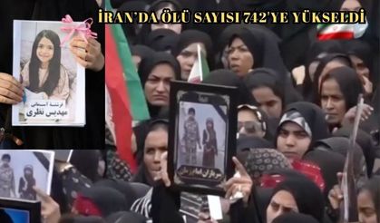 İran saldırıda öldürülen 168 öğrenci çocuğun cenazesi için sokağa döküldü