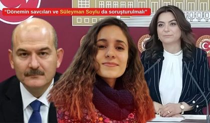DEM Parti'li Koçyiğit, 'Gülistan Doku' dosyasında Süleyman Soylu'yu işaret etti